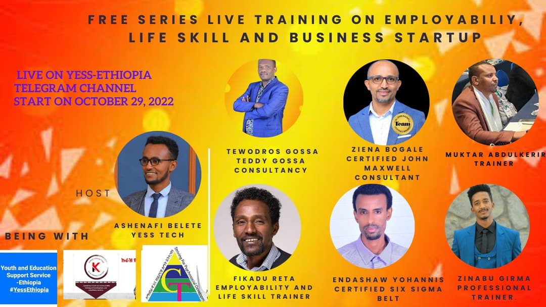 Free Series live training on Employability, life skill adn business Startups